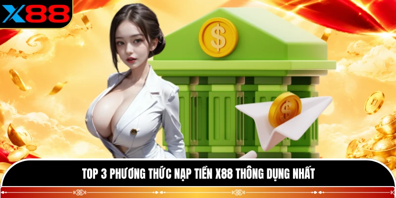 Top 3 phương thức nạp tiền X88 thông dụng nhất